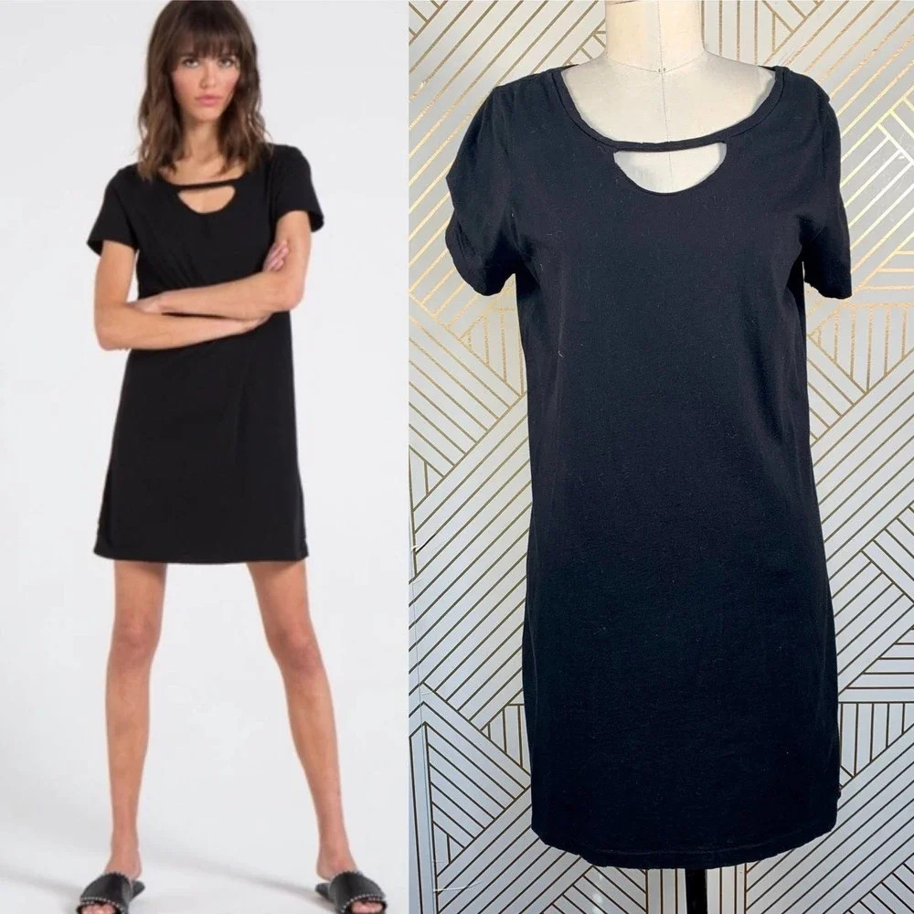 n:Philanthrophy Carlita T-Shirt Dress in Black